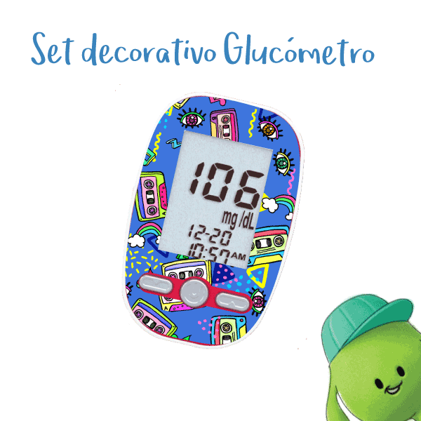 Set Decorativo para Glucómetro GlucoQuick Vital