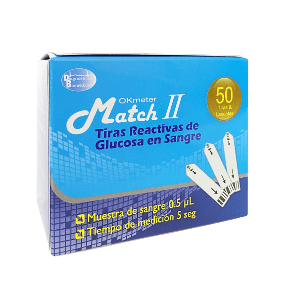 Tododiabetes Tiras Match II