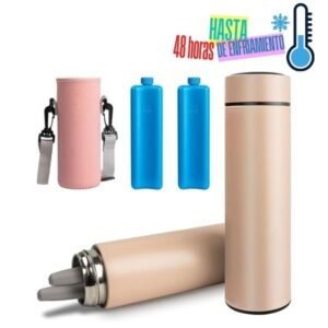 Nevera de viaje para insulina Rosa