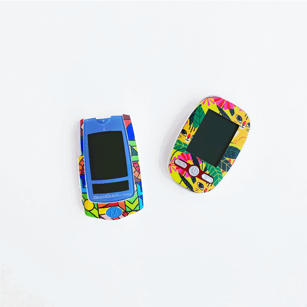 Set Decorativo para Glucómetro GlucoQuick Vital