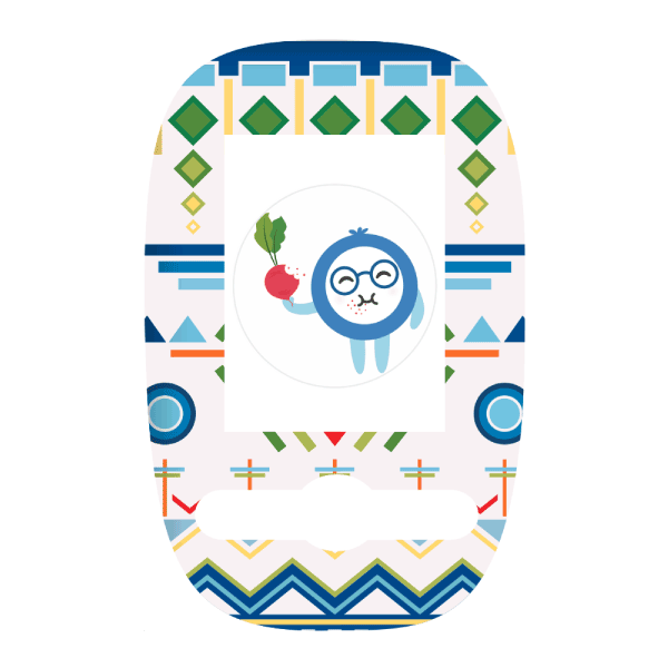 Set Decorativo para Glucómetro GlucoQuick Vital